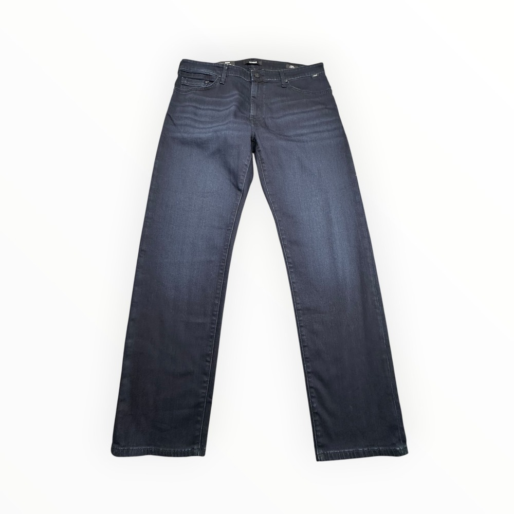 Mavi Jeans Mens 38x32 Dark Indigo Zach Straight Leg Stretch Denim Pants